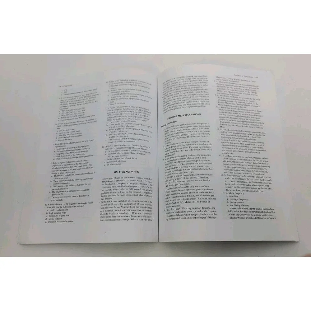 Study Guide : For Discover Biology, Fifth Edition by Edward Dzialowski, W. W....